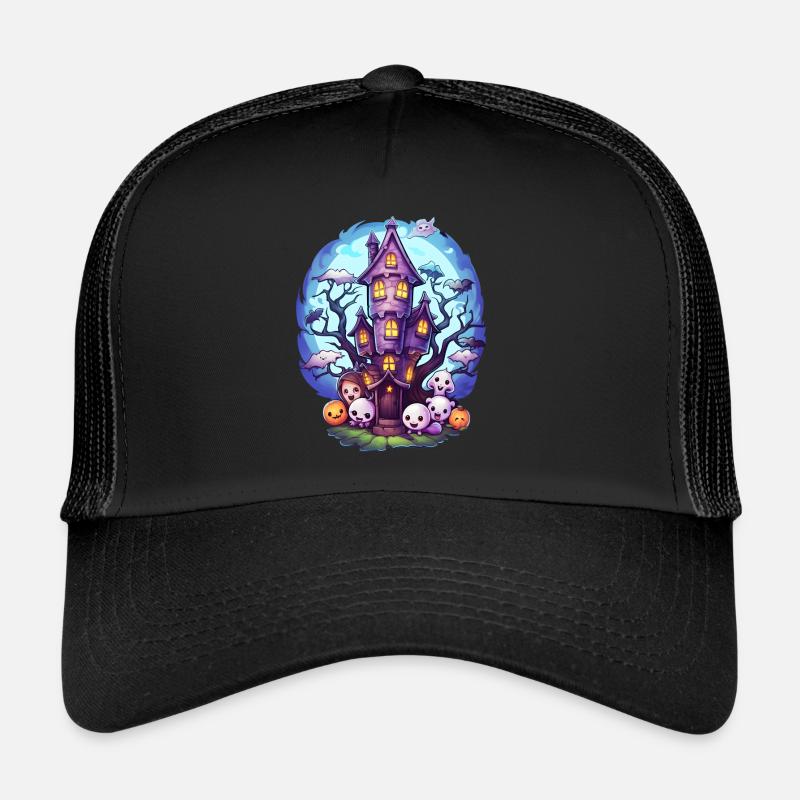 Maison hantée d’anime Casquette trucker 