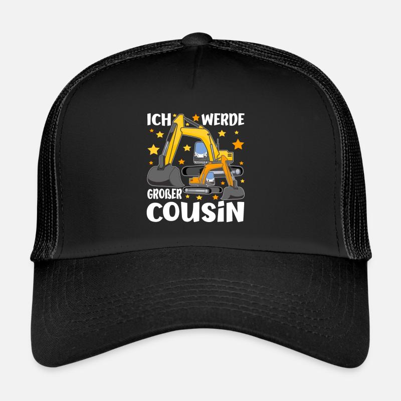 Sandbagger bald Großer Cousin Ich Werde Trucker Cap