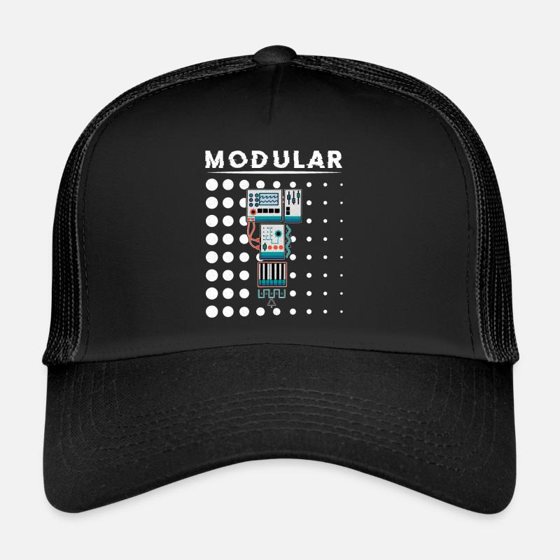 Synthesizer Synth Keyboard Elektronische Musiker Trucker Cap