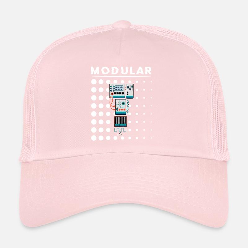 Synthesizer Synth Keyboard Elektronische Musiker Trucker Cap