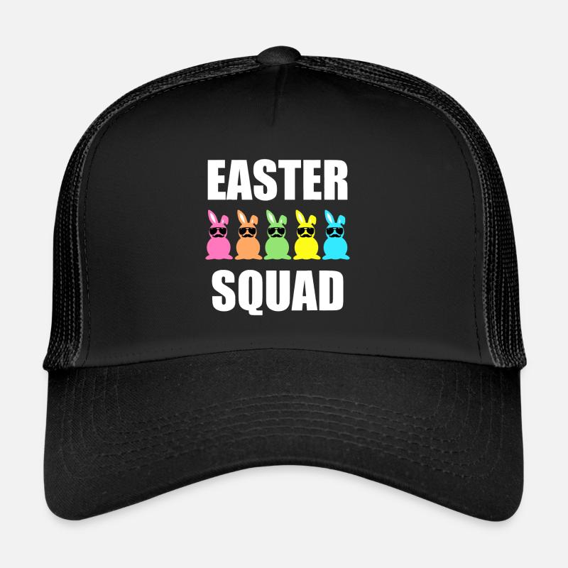 Drôle de conception de tenue de famille de Pâques Casquette trucker 