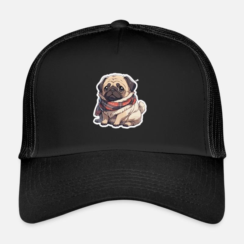 Mops Mops Hund Mops Geschenke Mops Liebhaber Trucker Cap