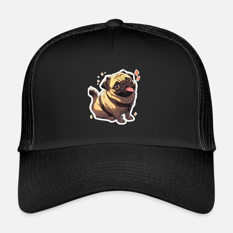 Mops Mops Hund Mops Geschenke Mops Liebhaber Trucker Cap