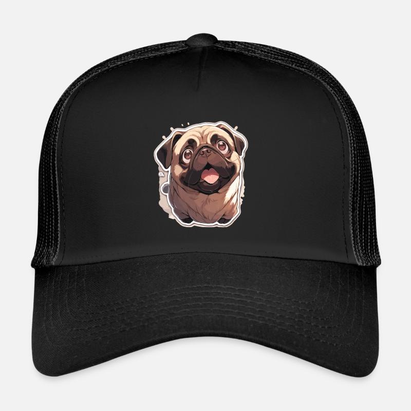 Pug Pug Dog Pug Gifts Pug Lovers Trucker Cap