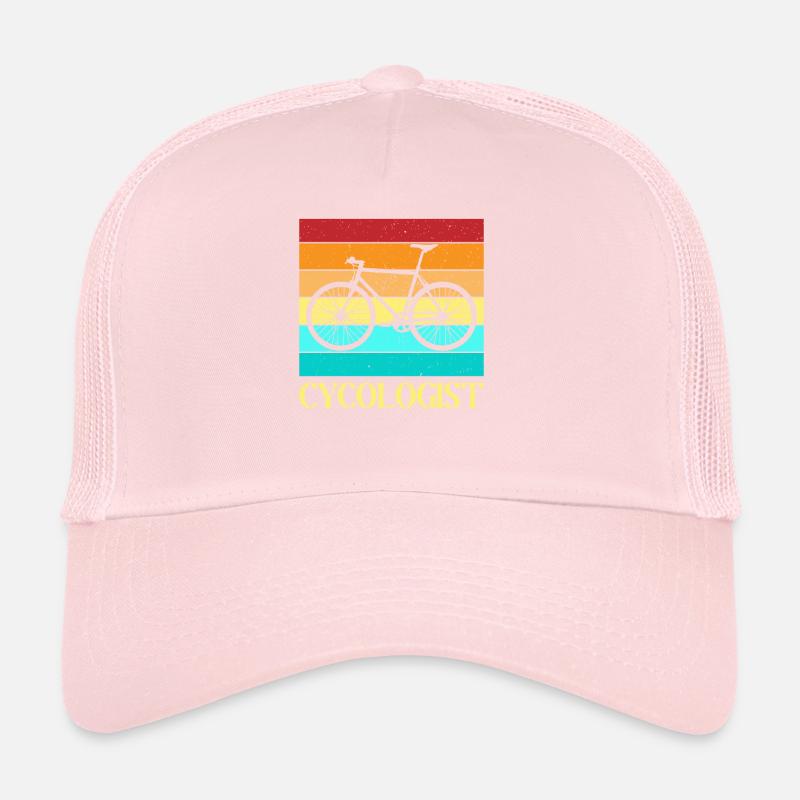 Cycologue élégant Retro Bicycle Design VTT Casquette trucker 