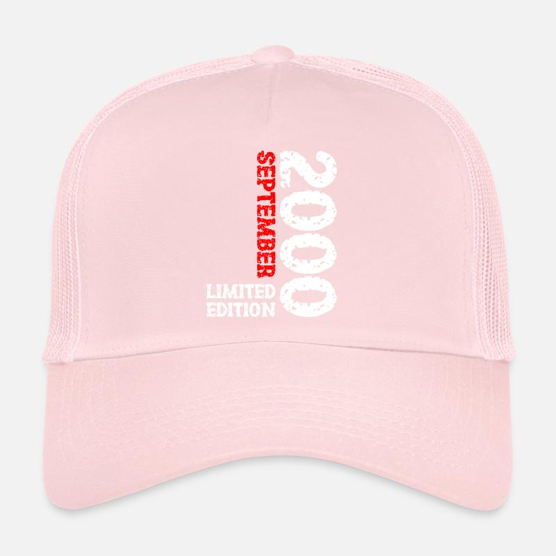 2000 Septembre Édition Limitée 23rd Birthday Deco Casquette trucker 