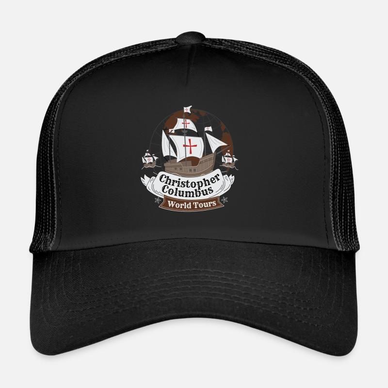 Christopher Columbus World Tours Trucker Cap