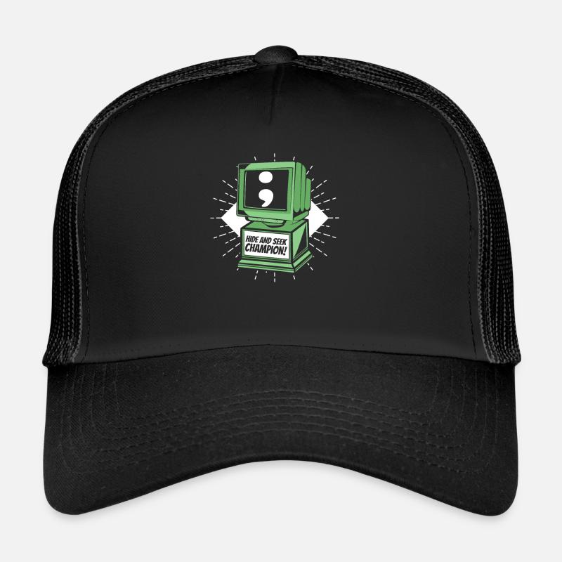 Cache-cache et cherchez Champion Ingénieur logiciel Codeur Casquette trucker 