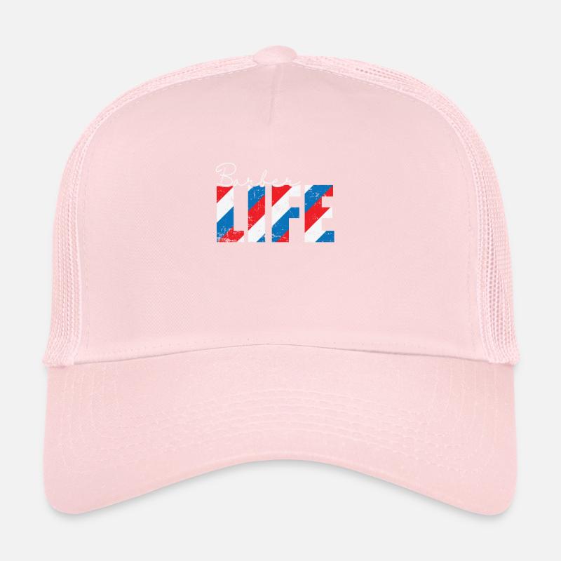 Barber Life Friseur Beruf Haare Trucker Cap