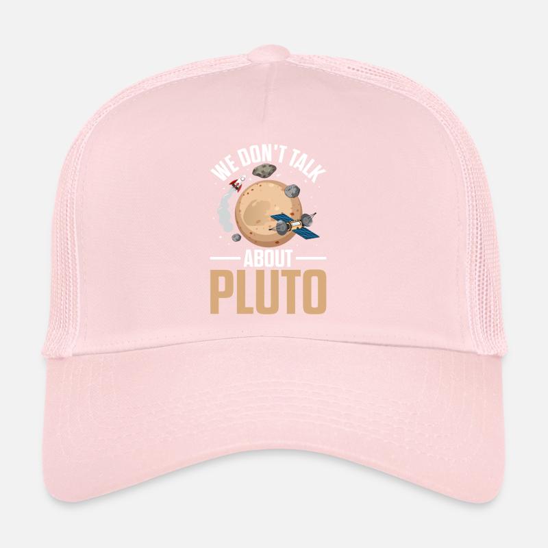 Nous ne parlons pas de la science spatiale de Pluton drôle Casquette trucker 