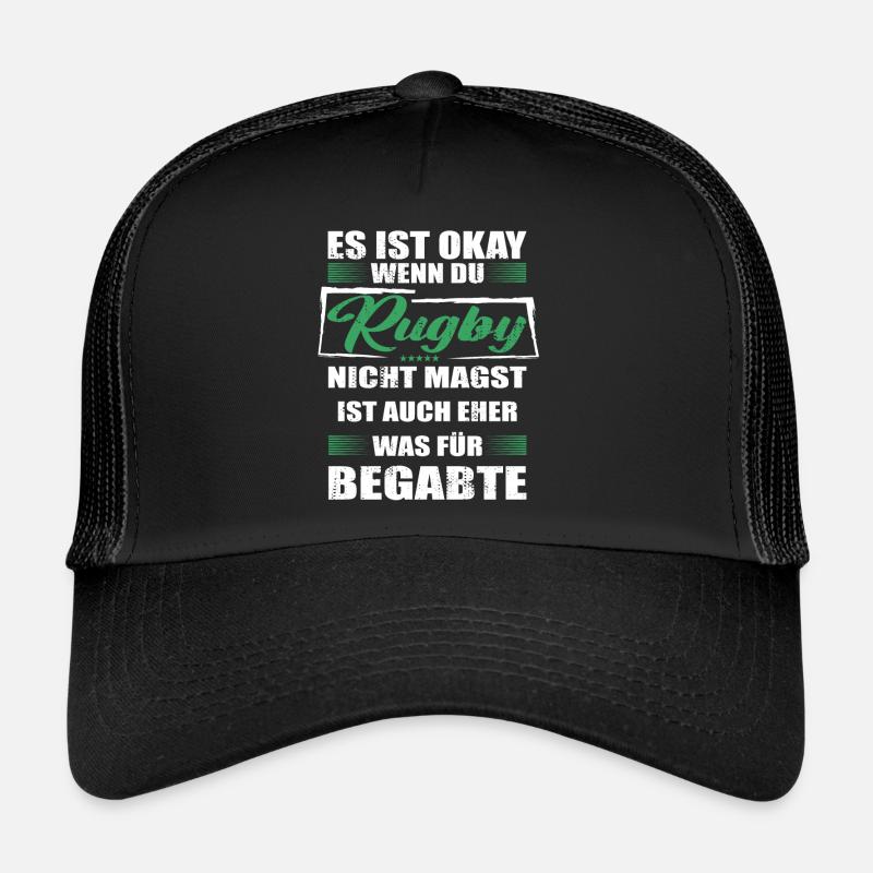 Spruch rugby Mann & Frau & Kinder Trucker Cap