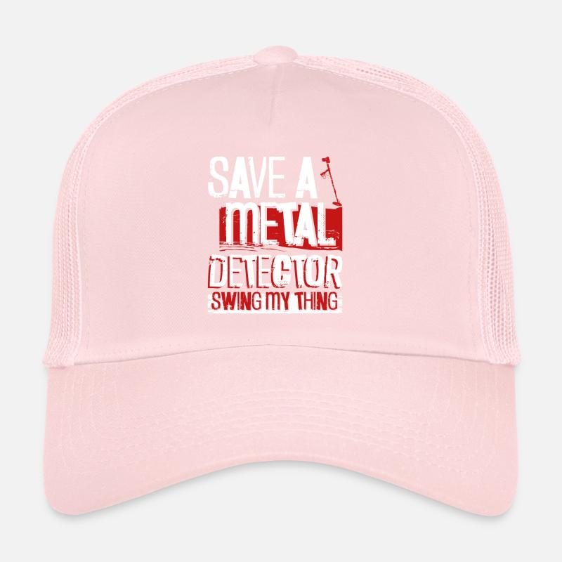 Safe A Metal Detector - Swing My Thing Trucker Cap