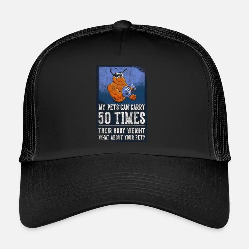 Mes animaux de compagnie peuvent supporter 50 fois leur poids corporel Casquette trucker 