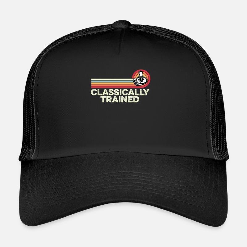 Klassisch ausgebildetes Schaltgetriebe Drei Trucker Cap