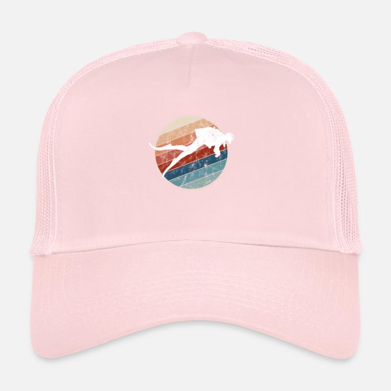Diving Retro Trucker Cap