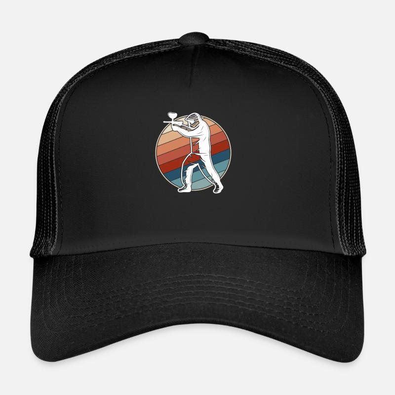 Paintball Retro Trucker Cap