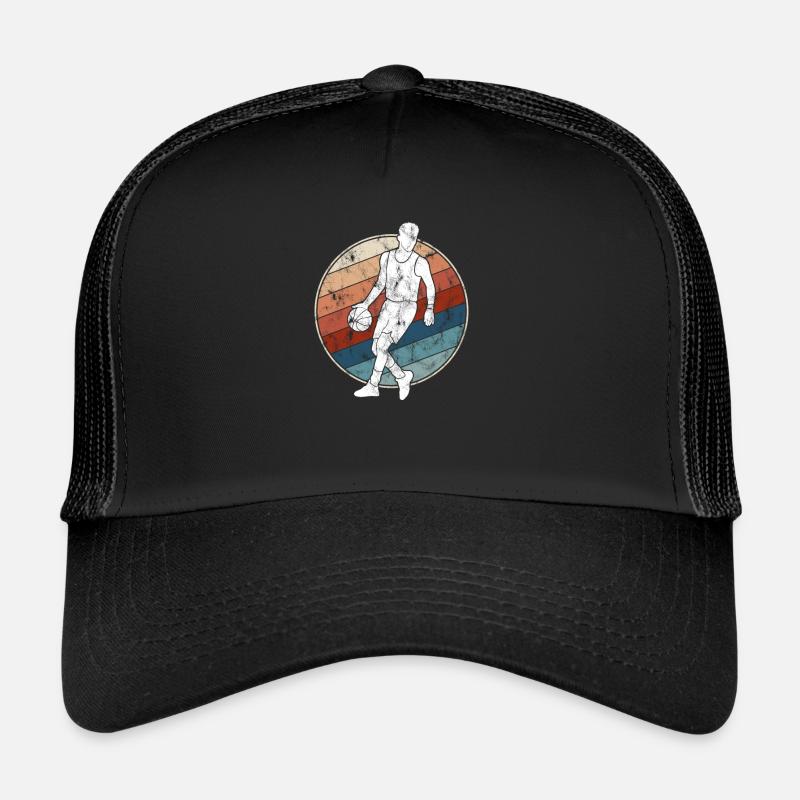 Basketball Retro Trucker Cap