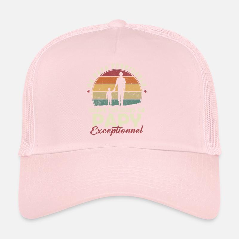 Papa formidable, papy exceptionnel Casquette trucker 
