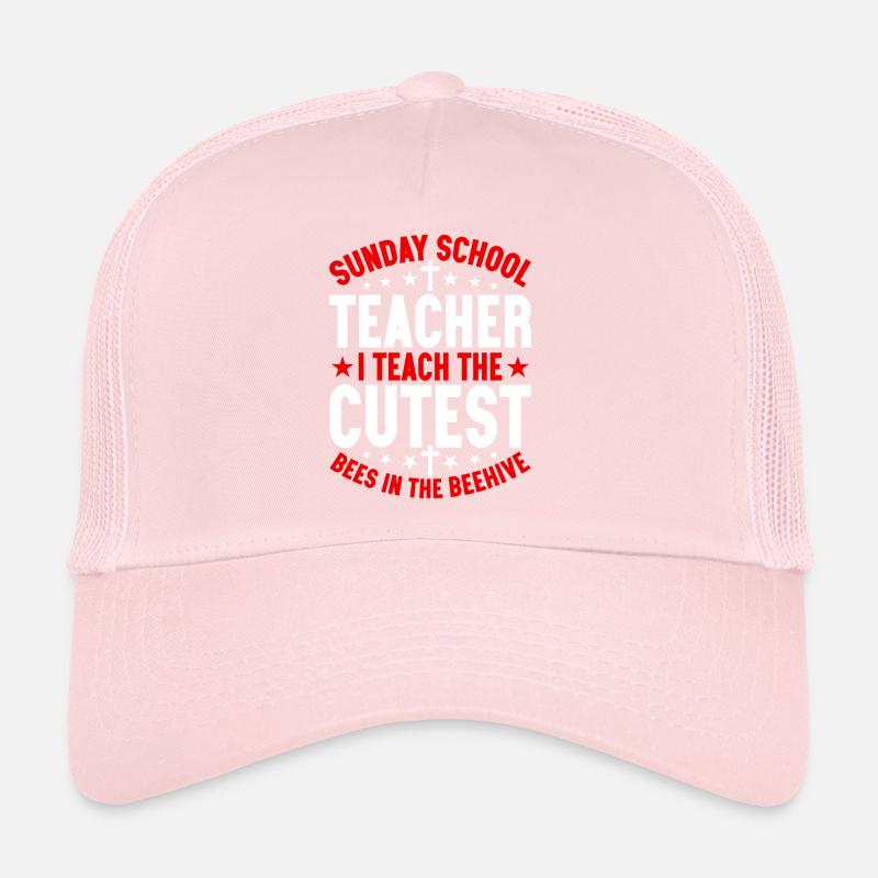 Fidèle serviteur chrétien enseignant de l’école du dimanche Casquette trucker 