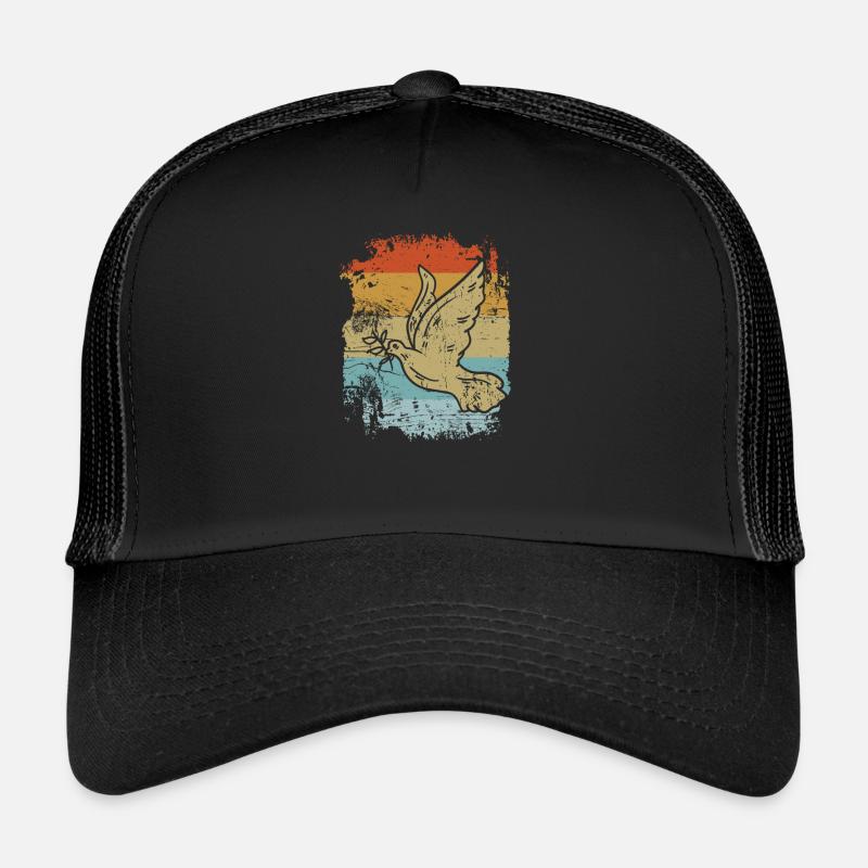 Pigeon Retro Pigeon Éleveur Casquette trucker 