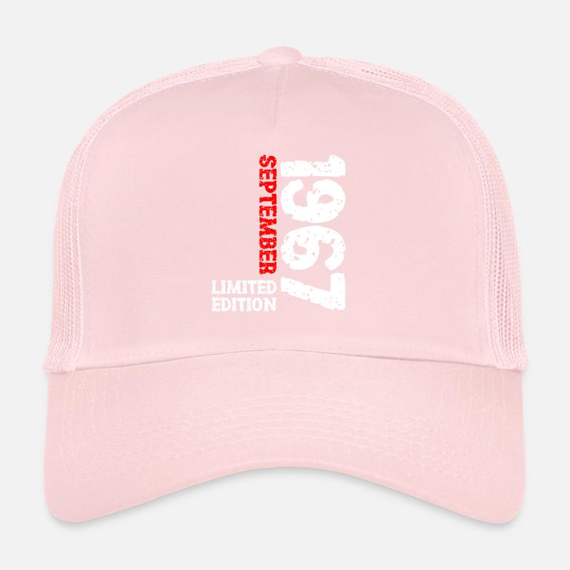 1967 Septembre Édition Limitée 56th Birthday Deco Casquette trucker 