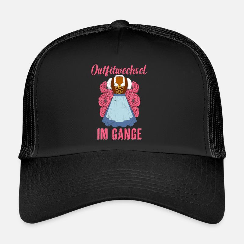 im Gange Dirndl Damen Bierfans Trucker Cap