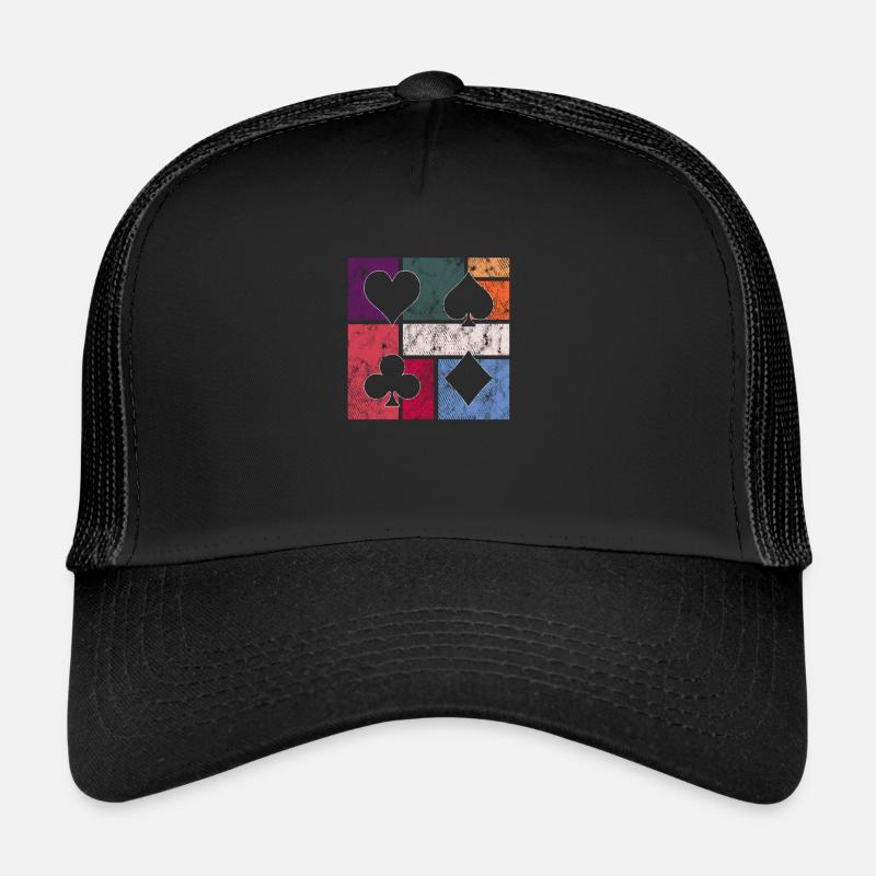 Poker Casquette trucker 