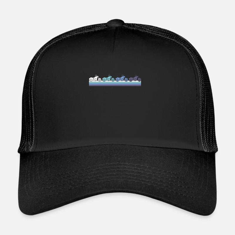 Motocyclette Casquette trucker 