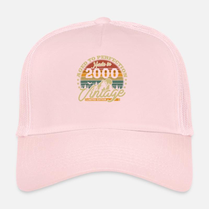 Vintage 2000 Birthday Gift Trucker Cap