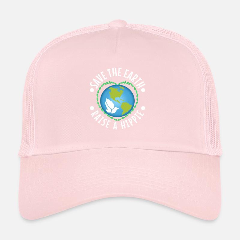 Un peu hippie Un petit capot Casquette trucker 