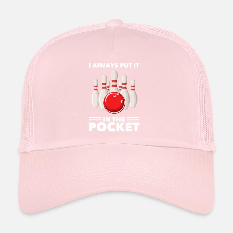 Boule de bowling Casquette trucker 
