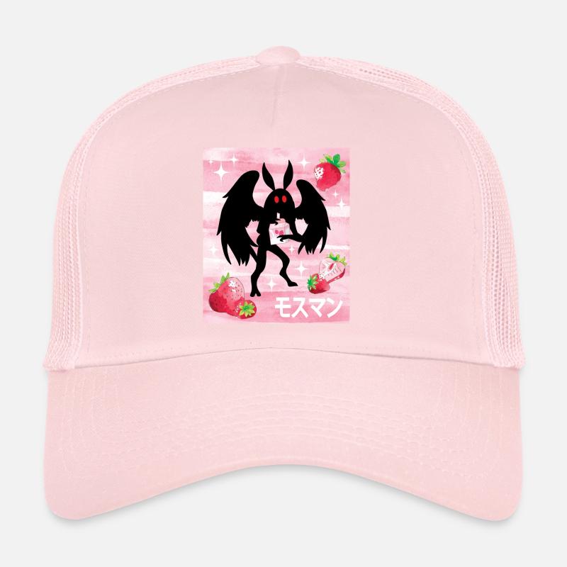 Mothman Strawberry Shake Trucker Cap