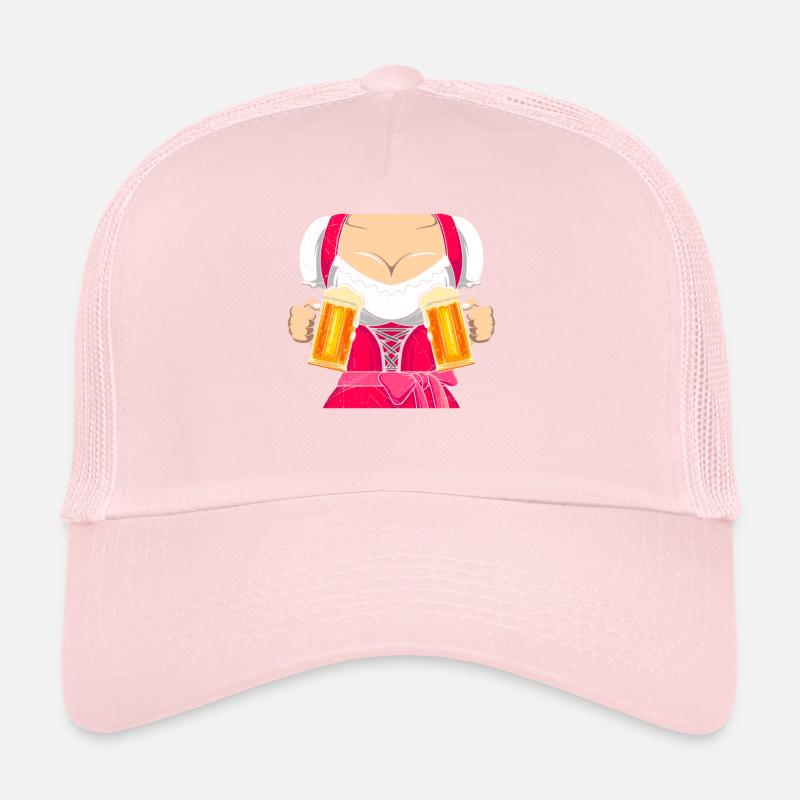 in progress dirndl ladies beer fans Trucker Cap