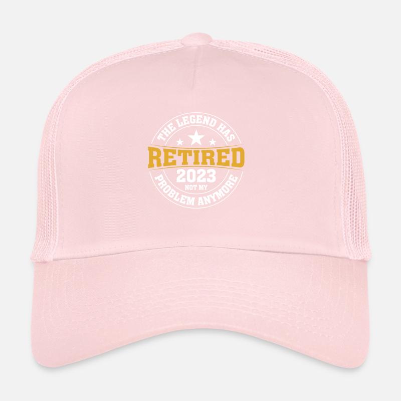 Comptable Retraite en chiffres Pension Casquette trucker 