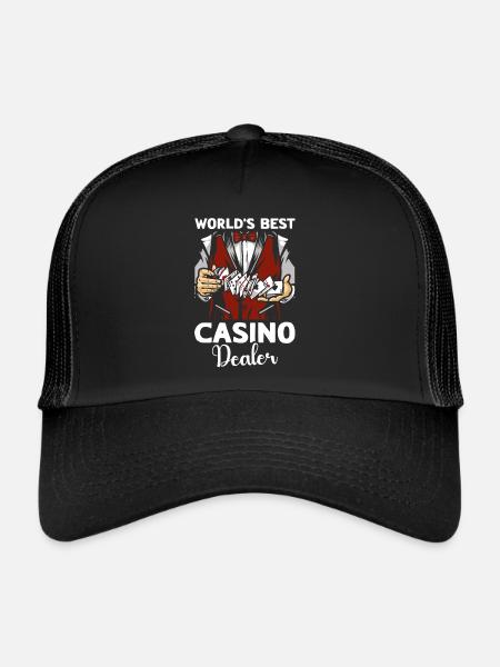 Casino Dealer - Trucker Cap - Schwarz/Schwarz