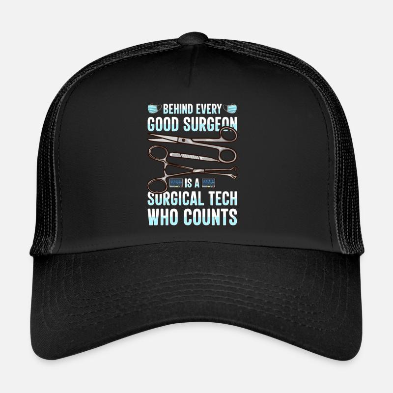 Scrub Tech Surgical Technician Surgical Technologist Trucker Cap