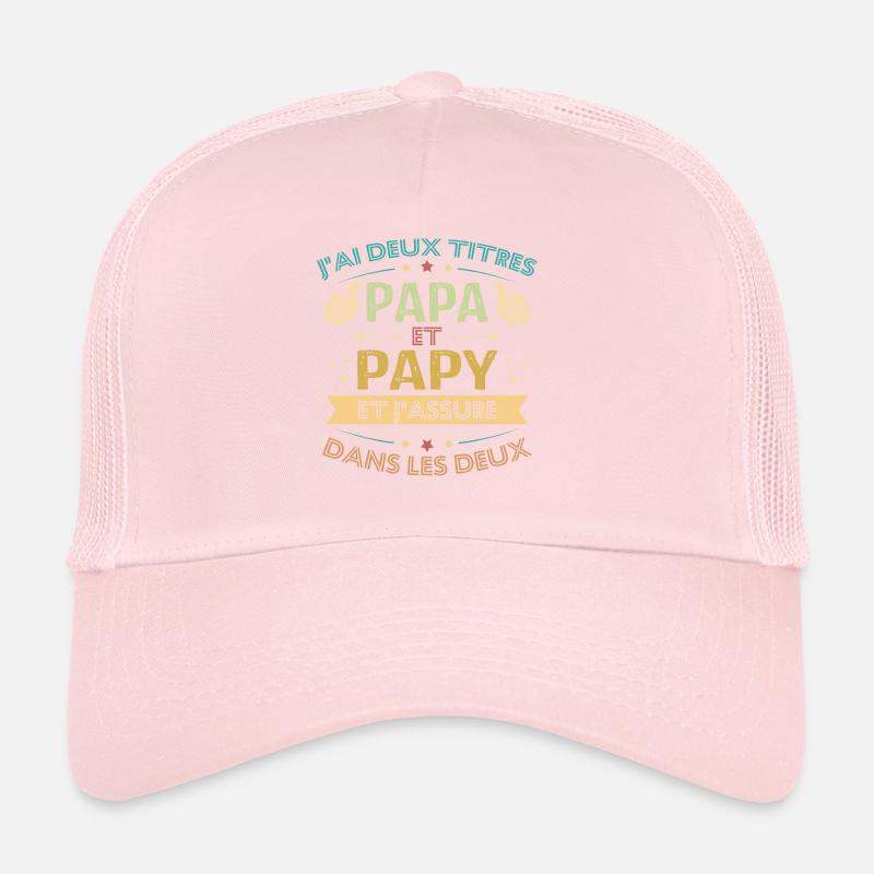 Papa et papy Casquette trucker 