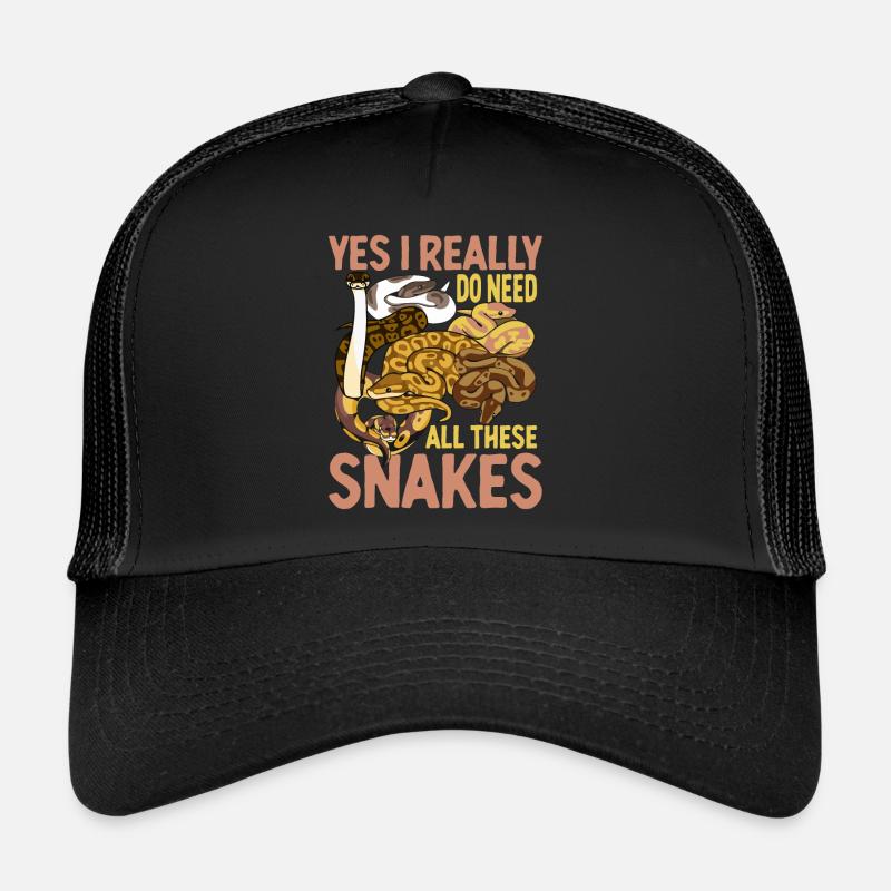 Python Schlange Geschenk Trucker Cap