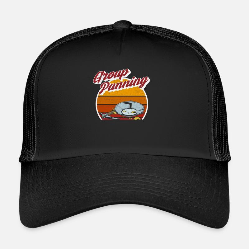 Équipe Gold Panning Gold Prospecting Group Casquette trucker 