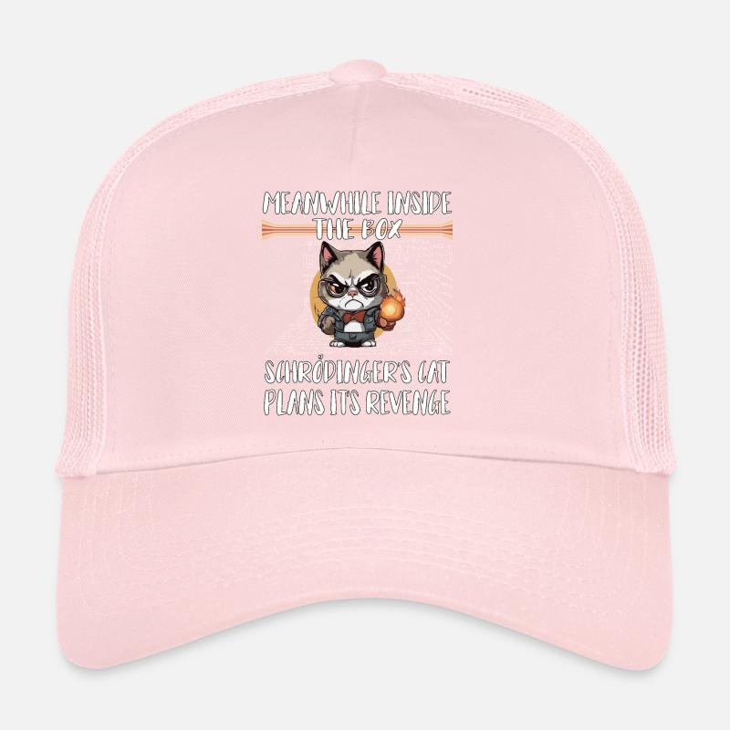 Pendant ce temps, dans la boîte Schroedingers chat plans de vengeance Casquette trucker 