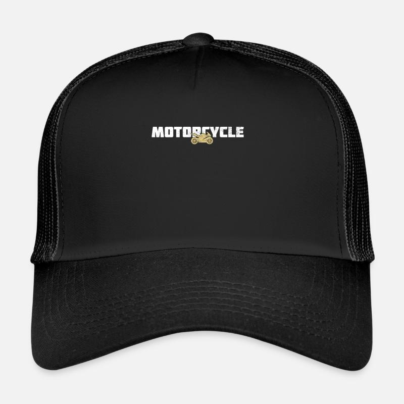 Motocyclette Casquette trucker 