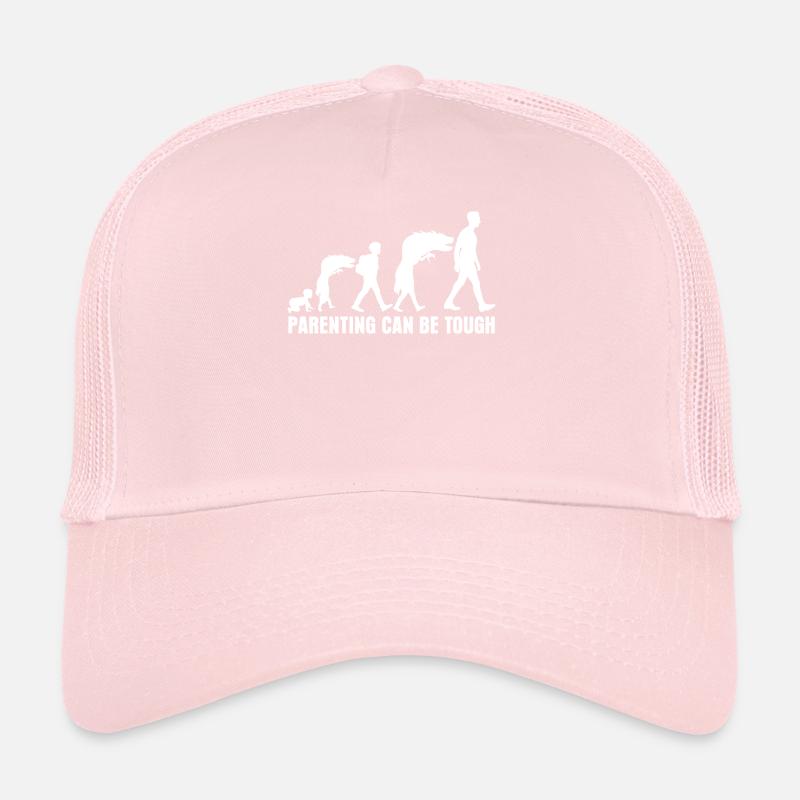 Phase provocante puberté père parents mère Casquette trucker 