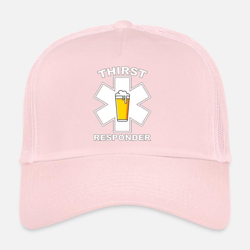 Thirst responder funny bartender medicine design Trucker Cap