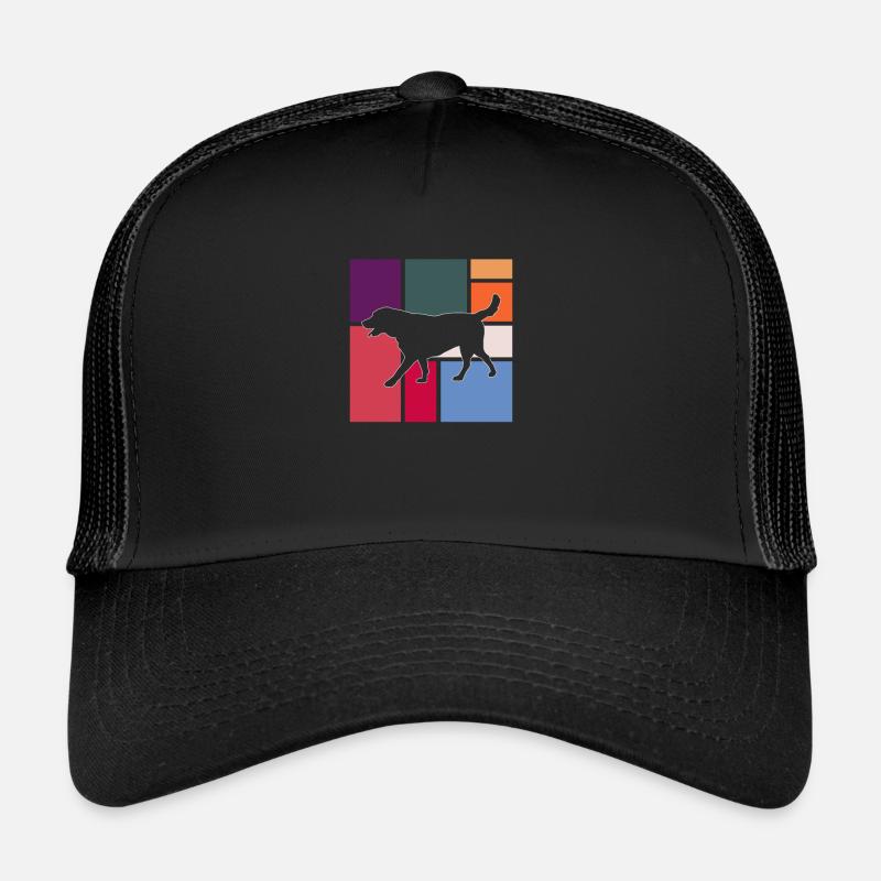 Chien Casquette trucker 