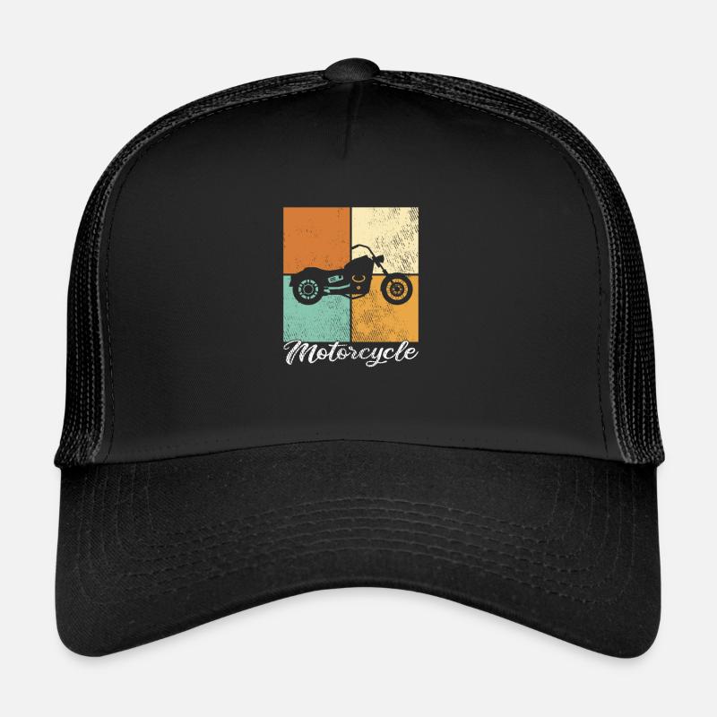 Motocyclette Casquette trucker 
