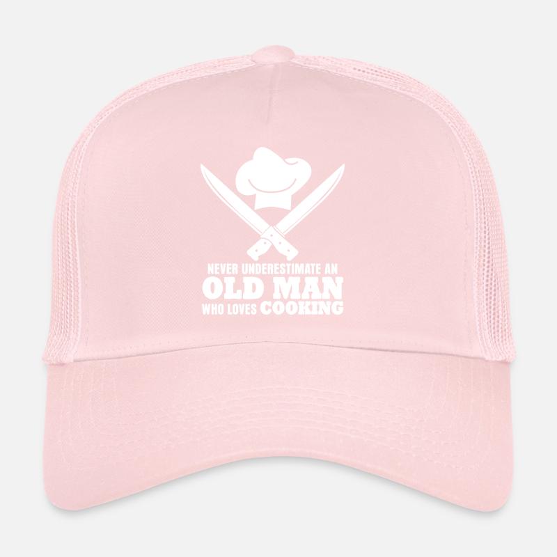 Kochmütze Kochmesser Kochen Küche Koch Trucker Cap