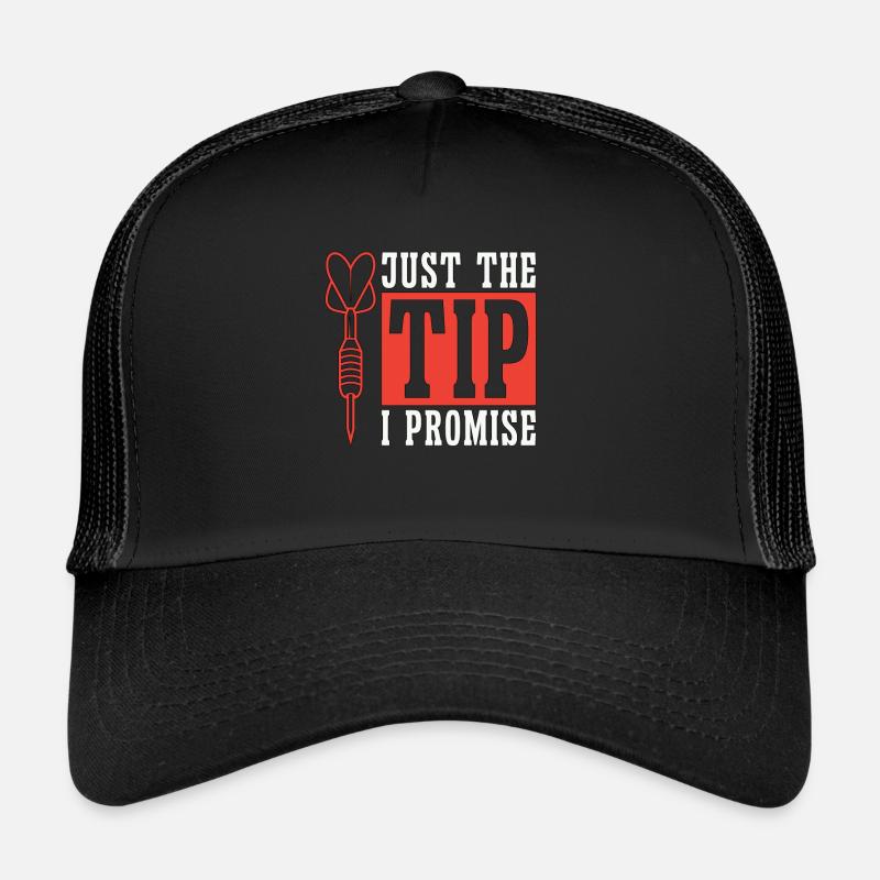 Fléchettes juste le conseil que je promets Darting Dart Player Casquette trucker 