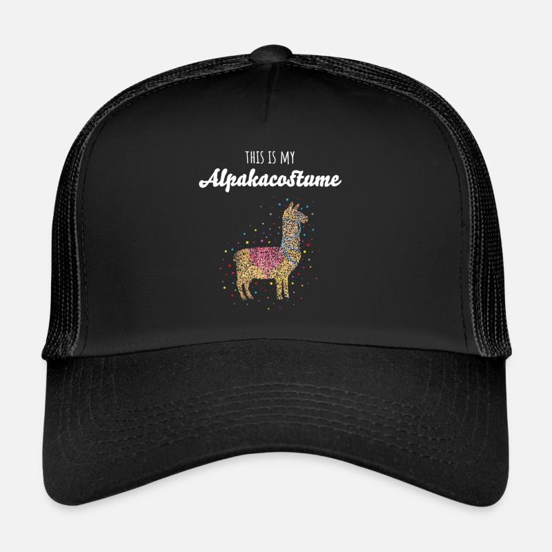 Carnival Carnival Confetti Alpaca Costume Replacement Trucker Cap