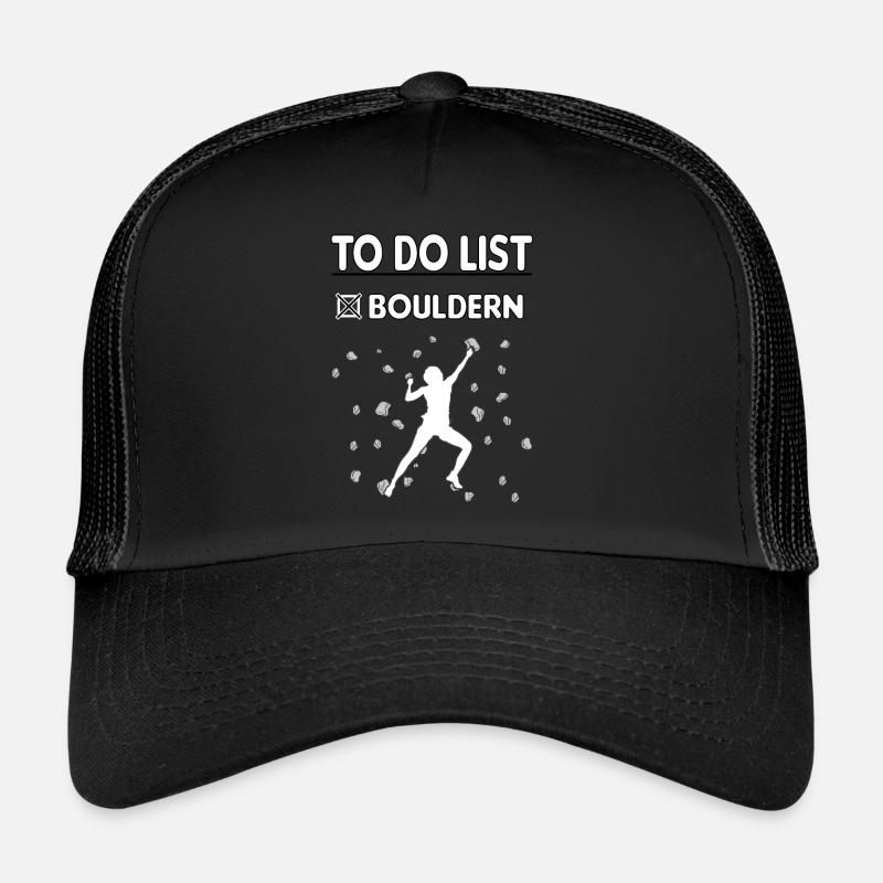 Bloc Bloc Escalade de bloc Bloc Casquette trucker 