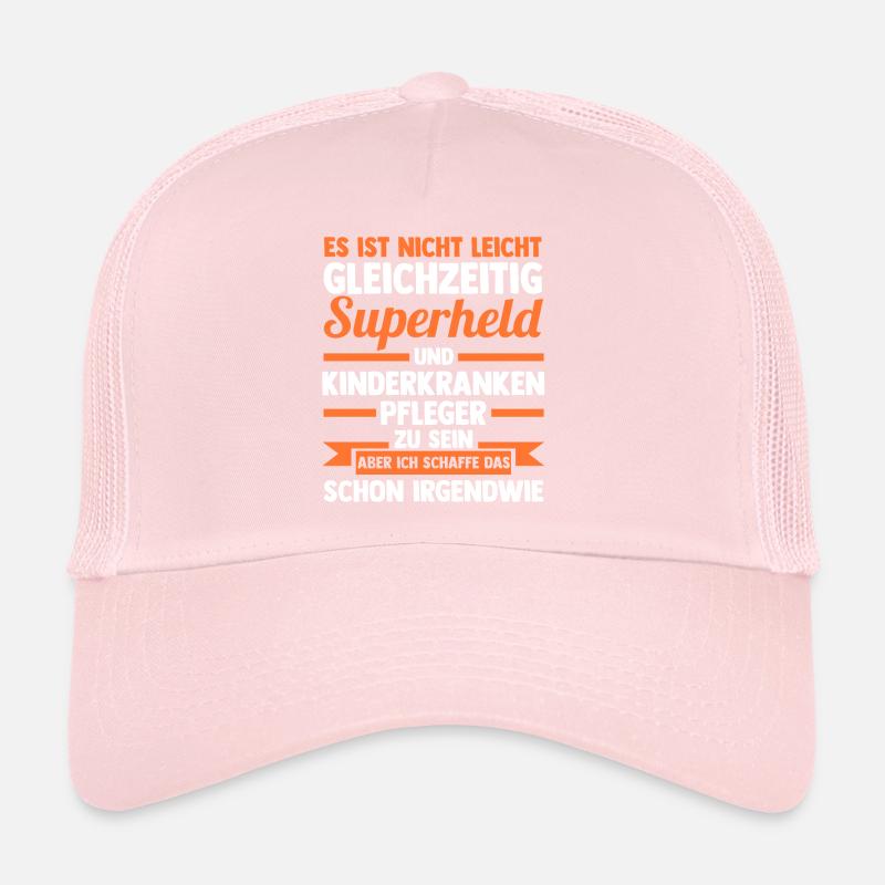 Pfleger Pflegekraft Kinderkrankenpfleger Trucker Cap